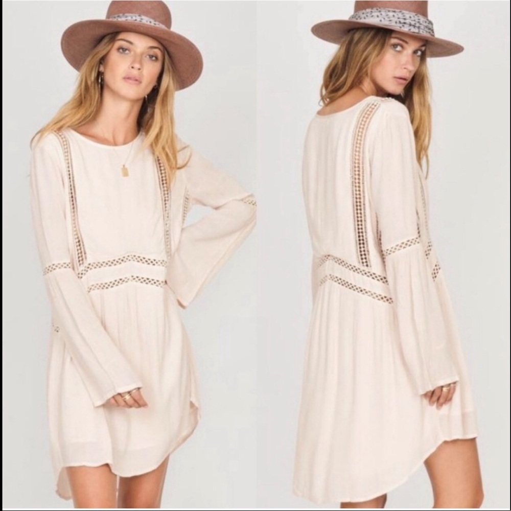 Amuse Society Gauzy Boho Dress